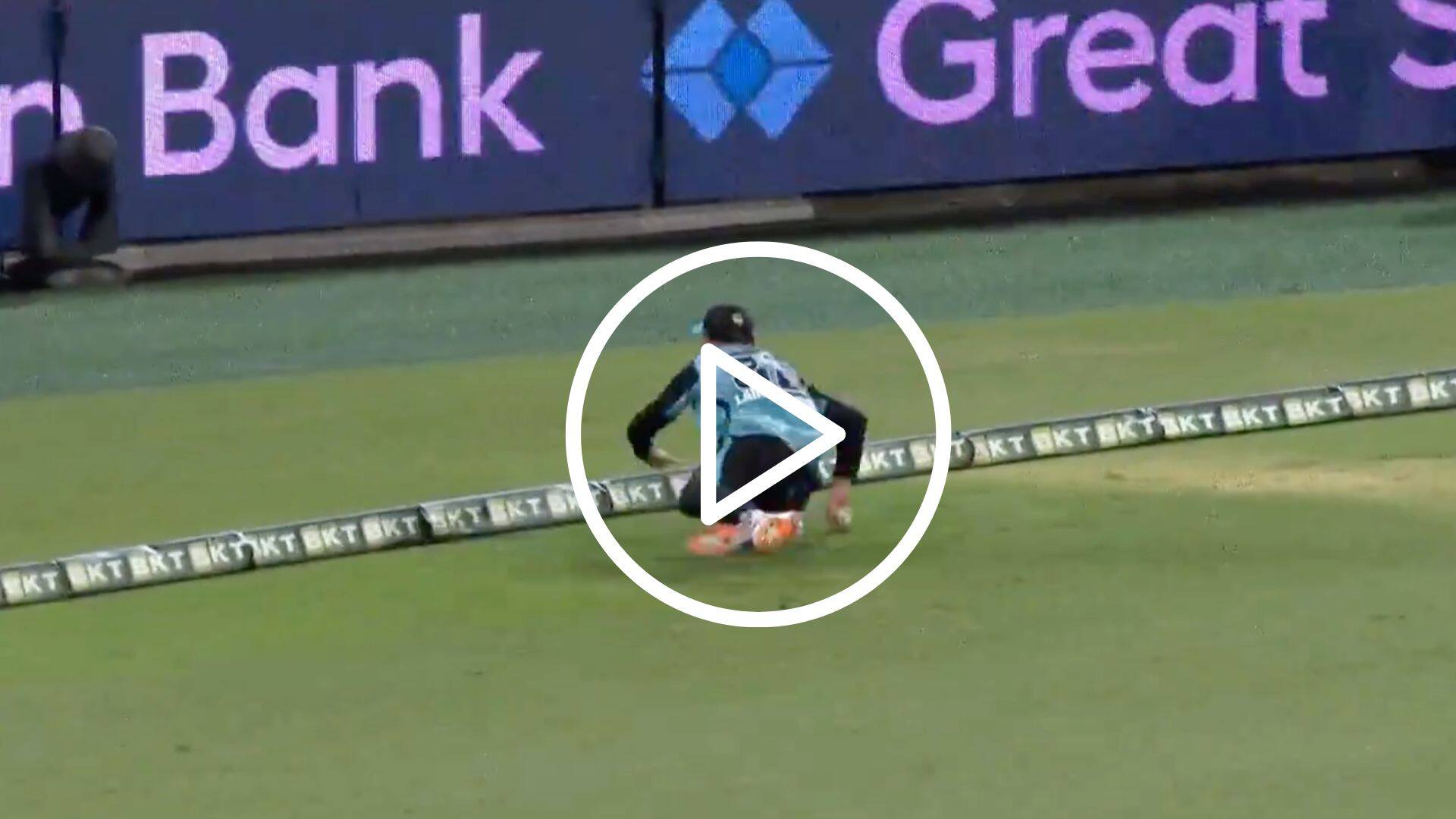 [Watch] Marnus Labuschagne's Heroic Boundary Save While On-Mic Talk With Commentator